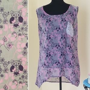 Torrid Sheer sleeveless top